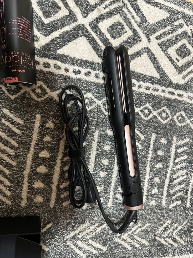 icelady ヘアアイロン 温度調整機能付き