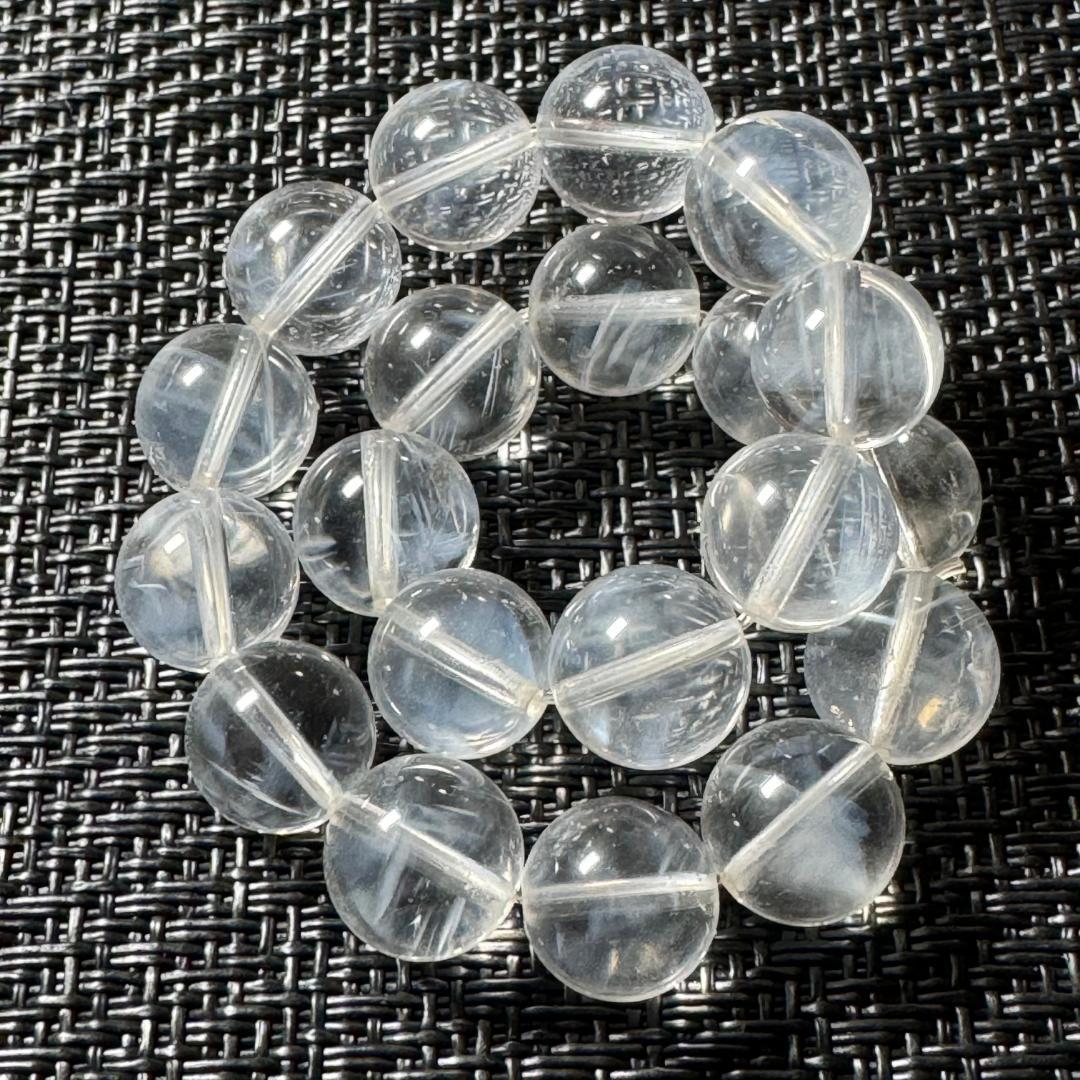 神秘的な希少石◇ブルーエンジェルラダークォーツ◇ブレスレット　約10.4㎜