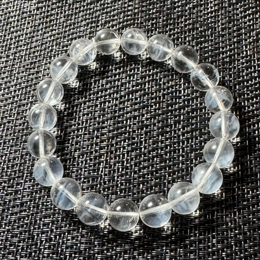 神秘的な希少石◇ブルーエンジェルラダークォーツ◇ブレスレット　約10.4㎜