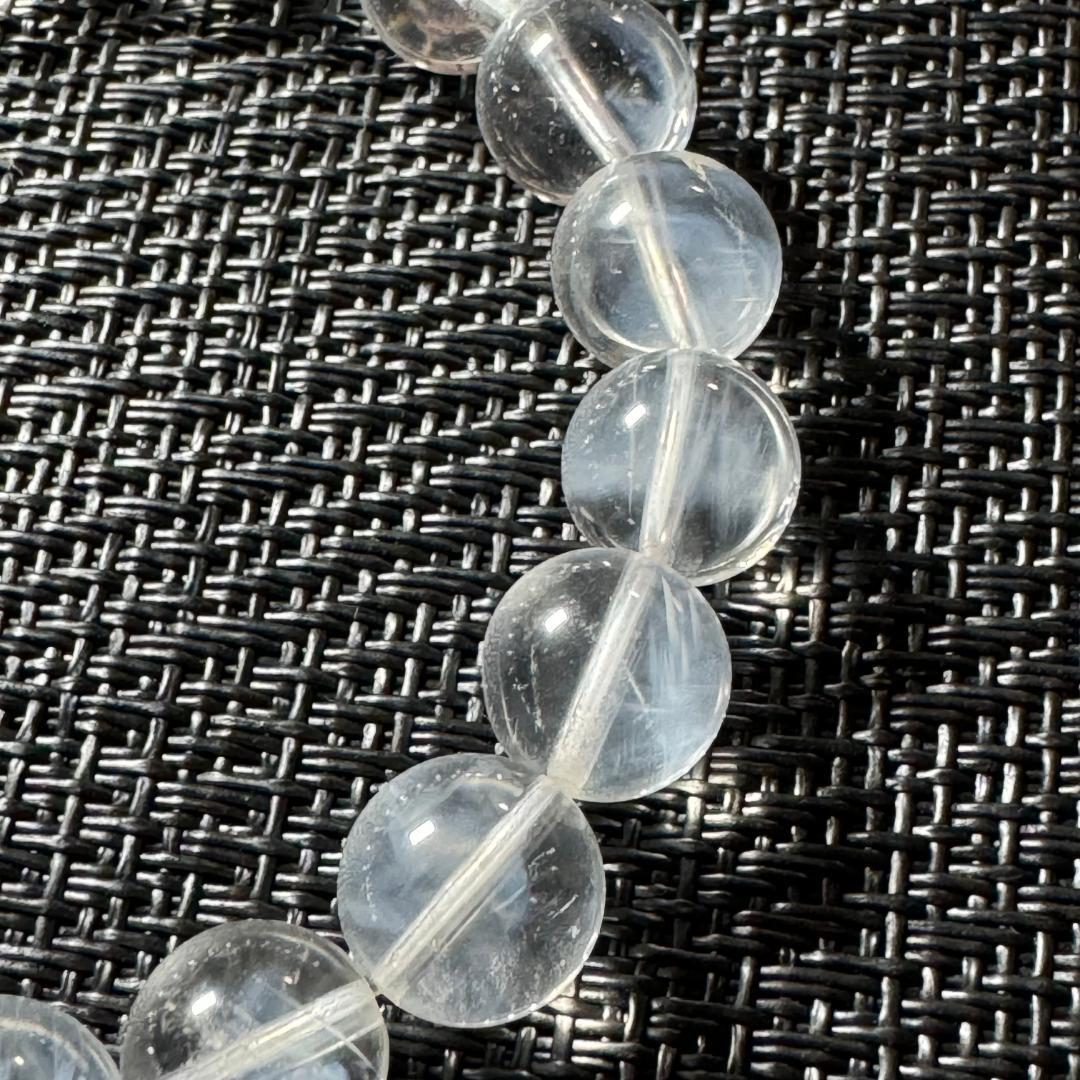 神秘的な希少石◇ブルーエンジェルラダークォーツ◇ブレスレット　約10.4㎜