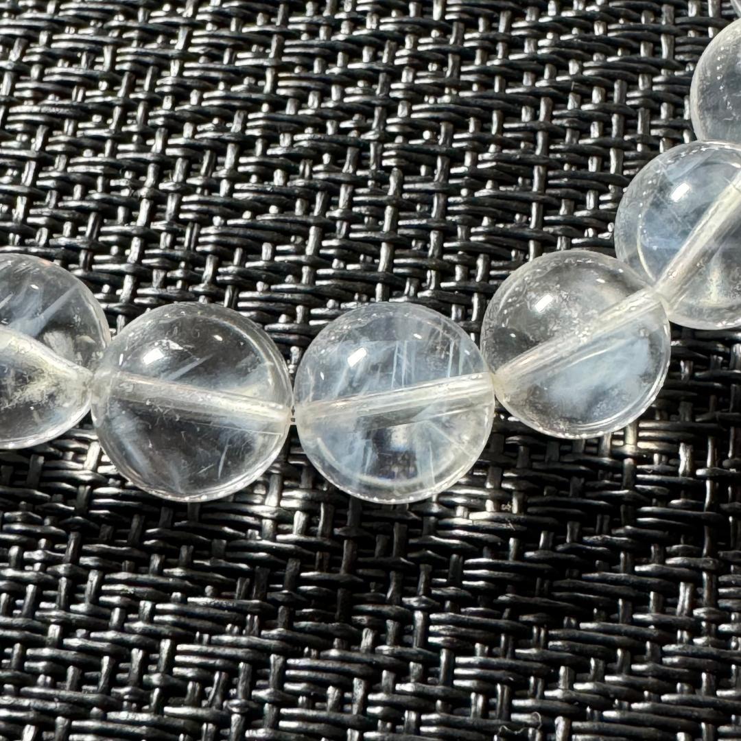 神秘的な希少石◇ブルーエンジェルラダークォーツ◇ブレスレット　約10.4㎜