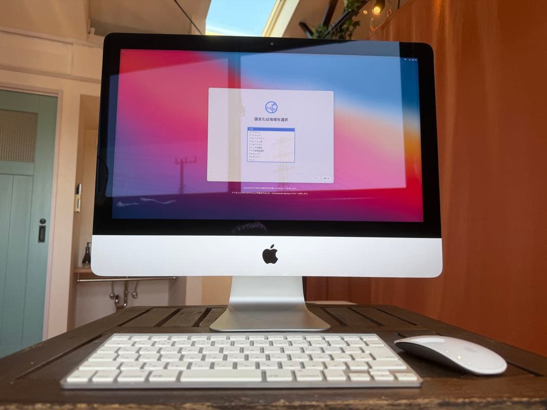 【美品】iMac 21.5 2014 8GB 500GB Big Sur 箱有