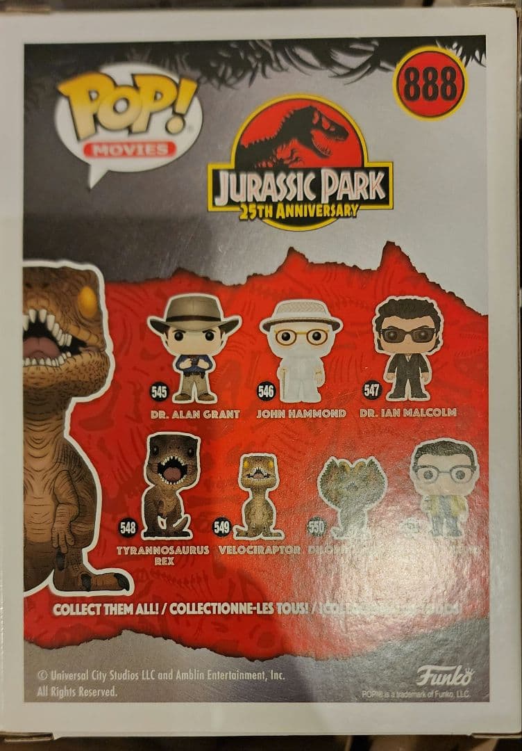 ぺ*ー様 ジュラシックワールド funko pop フィギュア