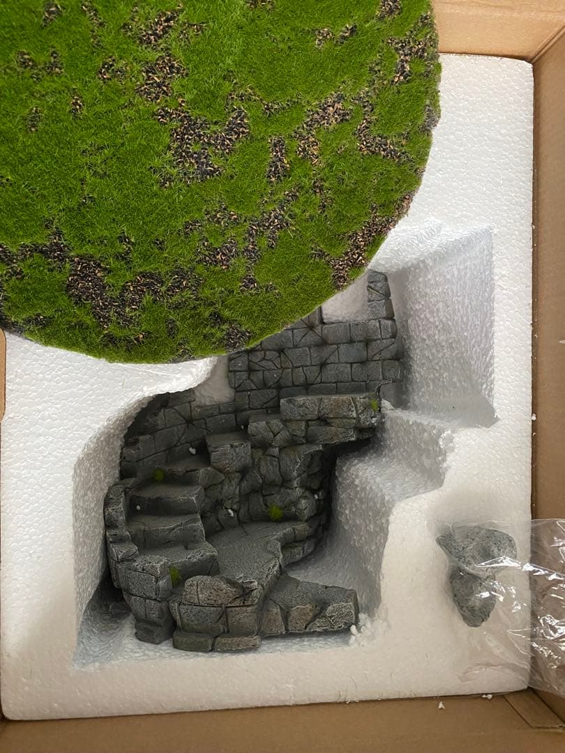 TW2038 石造りのフィギュアベース 1/12 ジオラマ