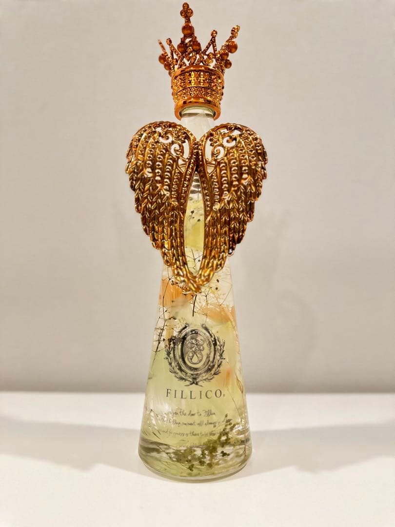 Fillico(フィリコ) ハーバリウム 天使の翼 王冠付き