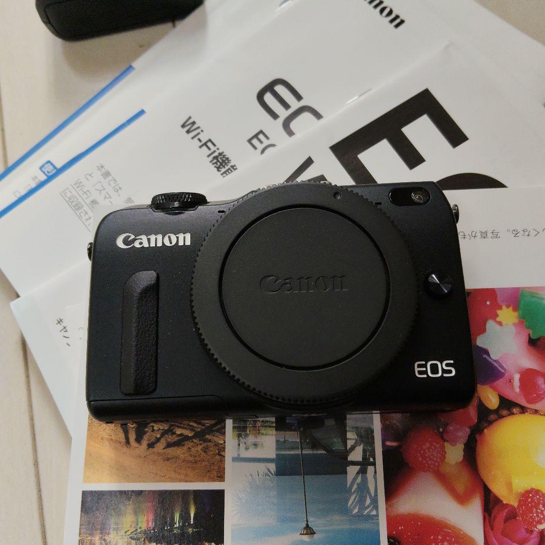 【美品】Canon EOS M2 ミラーレスカメラ　ダブルレンズキット
