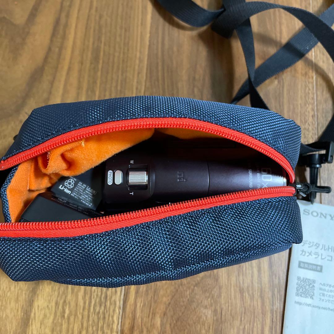 美品　デジタルカメラ　SONY HDR-CX670 黒　ブラック　バッテリー付き