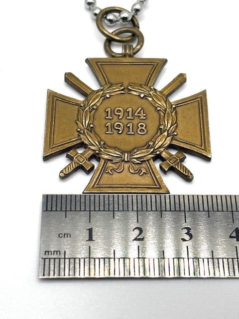 1934’s★ドイツ国★名誉十字章／ヒンデンブルク＋字章★ミリタリーネックレス