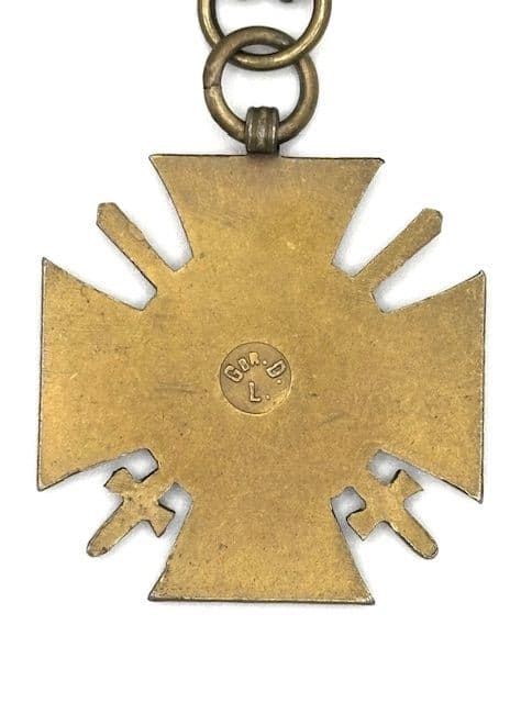 1934’s★ドイツ国★名誉十字章／ヒンデンブルク＋字章★ミリタリーネックレス