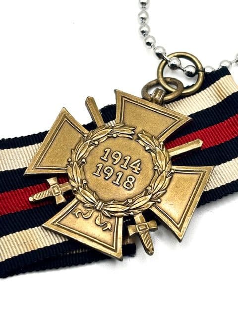1934’s★ドイツ国★名誉十字章／ヒンデンブルク＋字章★ミリタリーネックレス