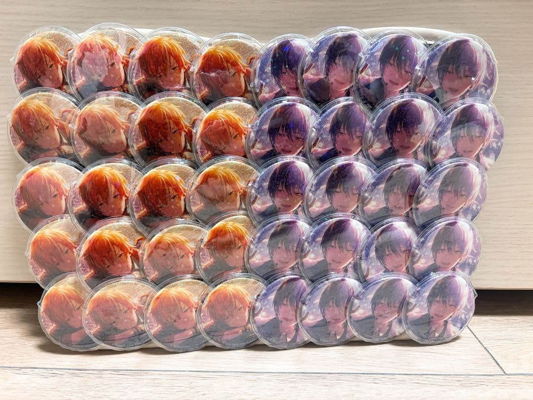 東雲彰人 青柳冬弥 缶バッジ　あんスタ 特訓後 vol.B 痛バッグ