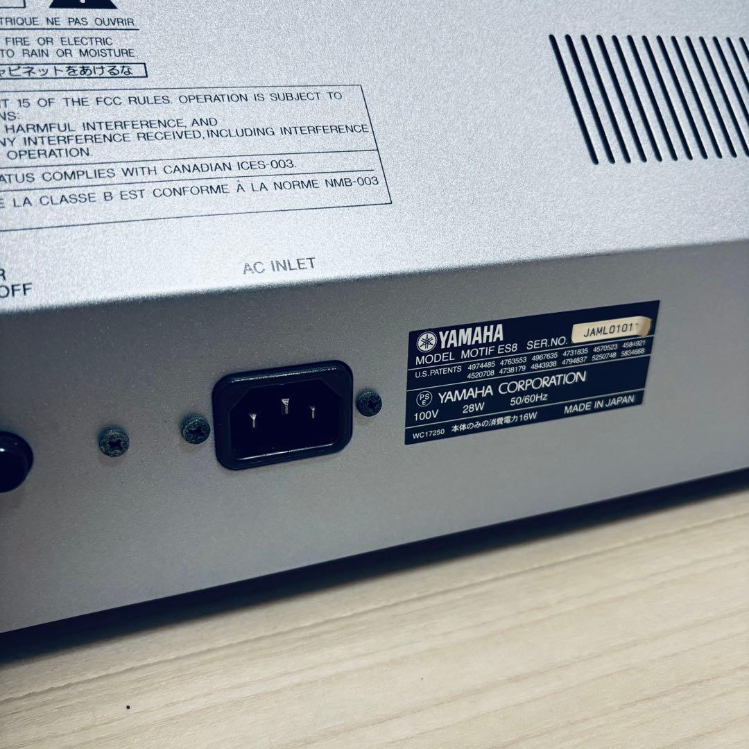 希少 美品 YAMAHA MOTIF ES8 88鍵 名機 動作良好