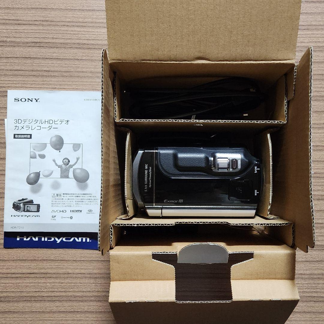 【外箱あり】SONY 3DデジタルHDビデオカメラ HDR-TD10