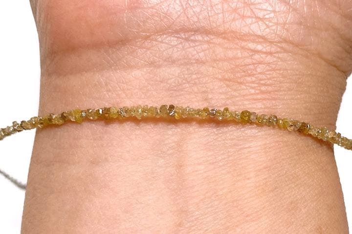 C542.イエローダイヤモンド ブレスレット