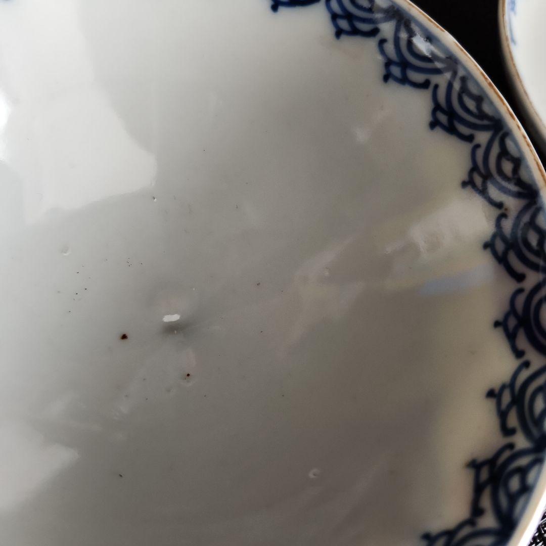 -19//t3　蓋茶碗　茶碗　金蘭手　錦手　瓔珞文　レトロ