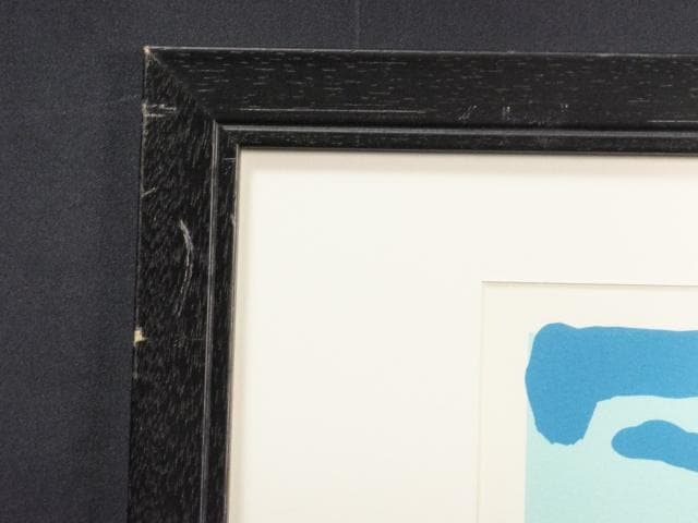 前衛美術　吉仲太造　摺込サイン『マヤ』リトグラフ 1984年 0611G