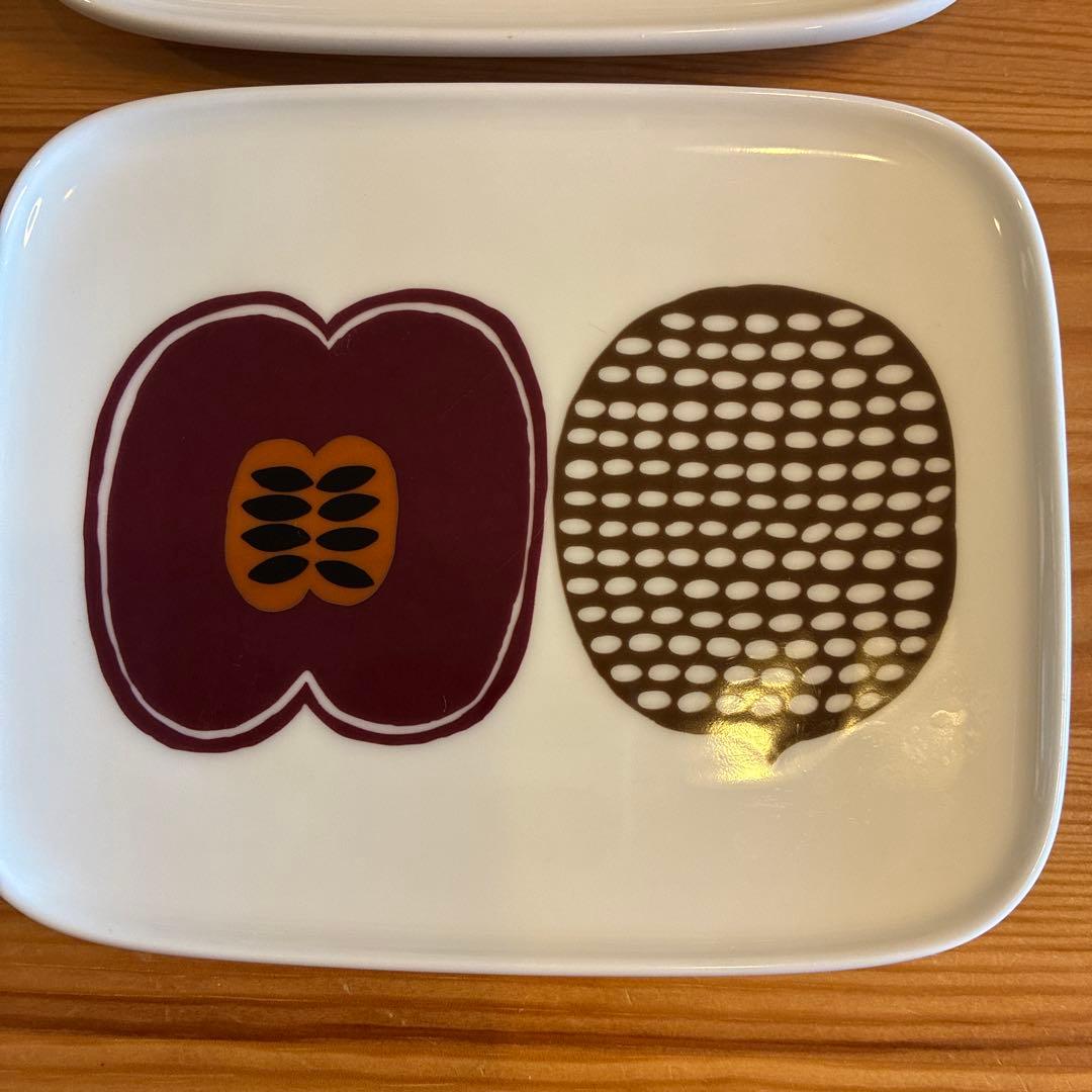 KOMPOTTI / PLATE 2枚マリメッコ marimekko