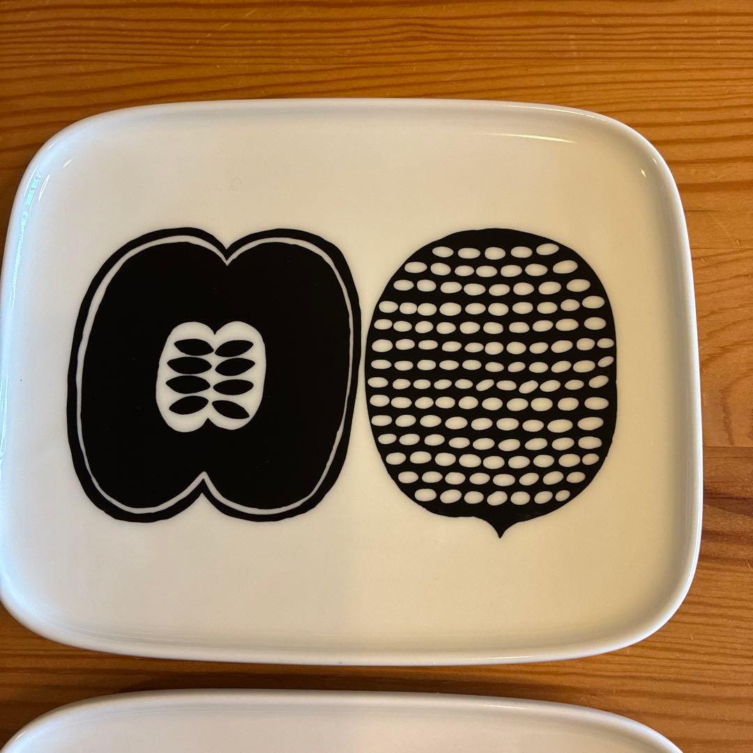 KOMPOTTI / PLATE 2枚マリメッコ marimekko