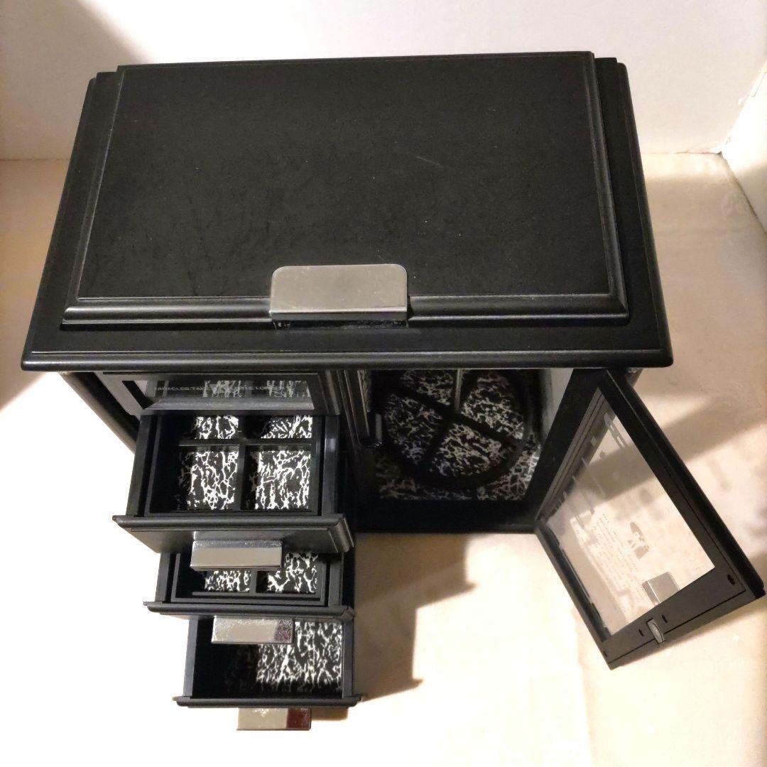 レディメイト製　 日本製オルゴール（未来予想図）　ミラー付き　ブラック　宝石箱