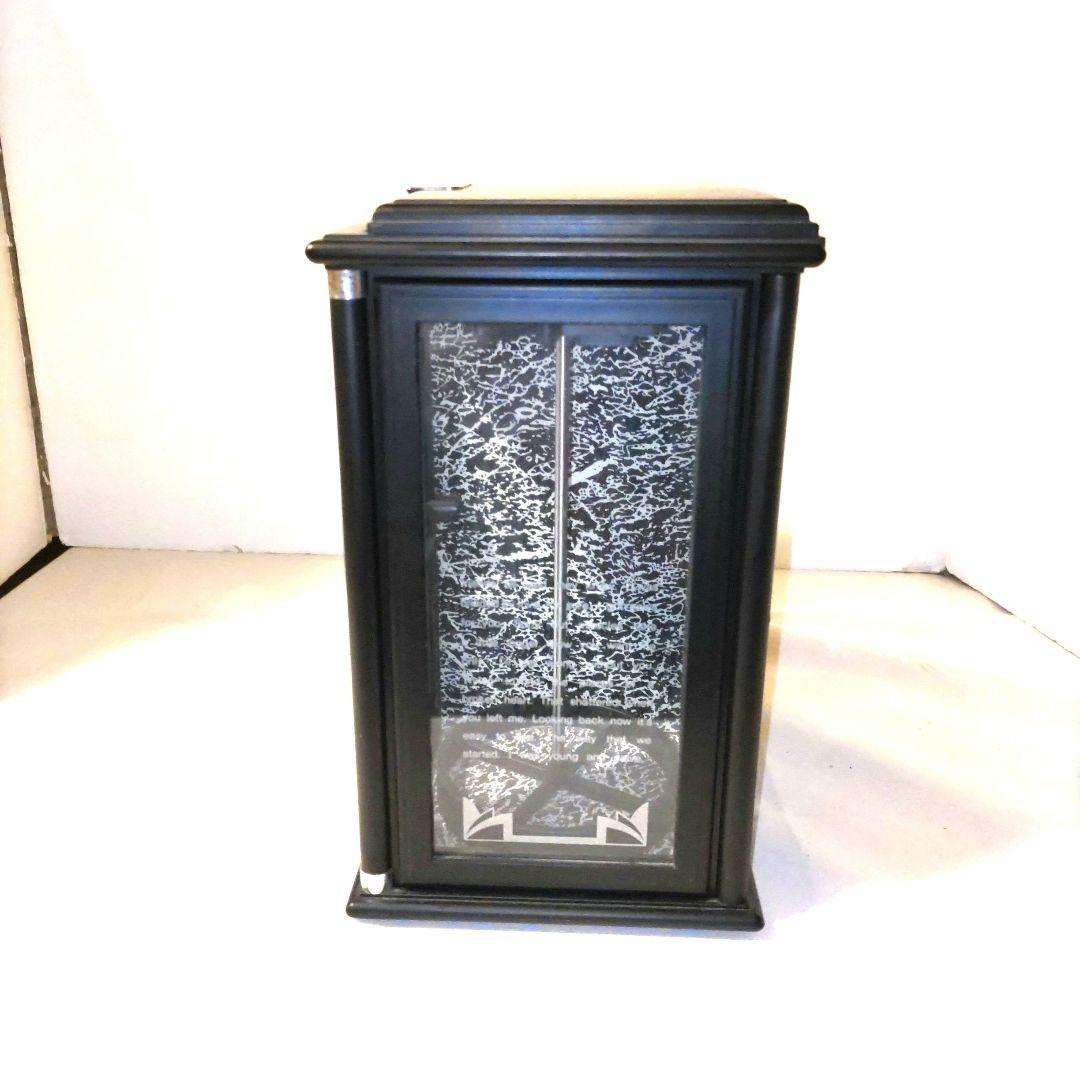 レディメイト製　 日本製オルゴール（未来予想図）　ミラー付き　ブラック　宝石箱