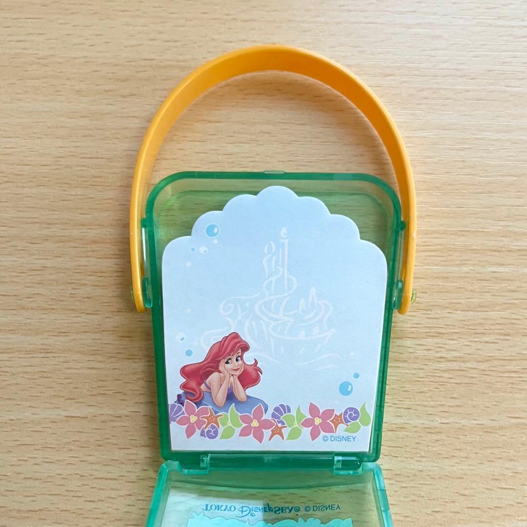 【希少超レア！】平成レトロ！ディズニー　メモ帳　アリエル ポップコーン