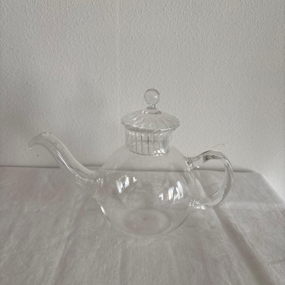 北村妙子 さん　急須　蓋モール　ガラスポット　値下げ中