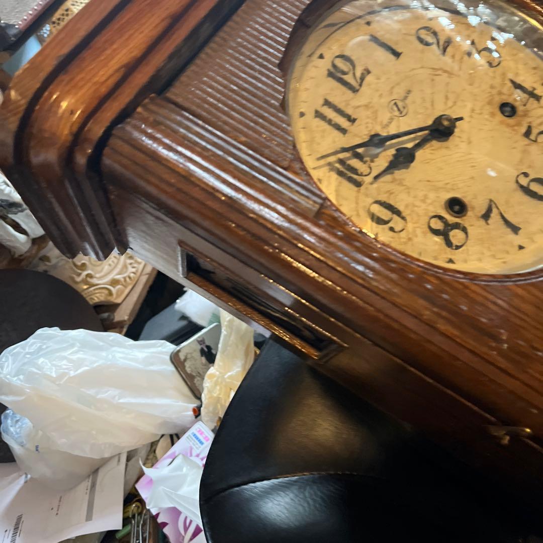 エムズイ時計、横浜エムズイ振り子時計、昭和31年柱時計、ゼンマイ振り子時計