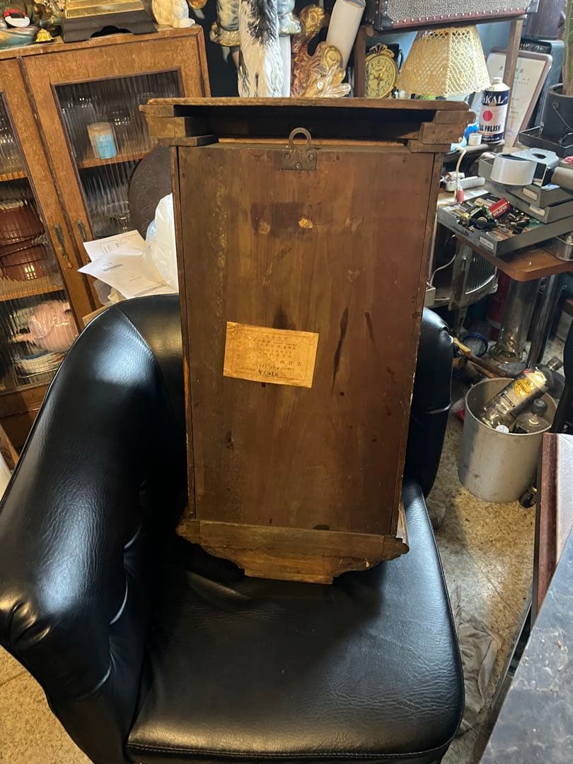 エムズイ時計、横浜エムズイ振り子時計、昭和31年柱時計、ゼンマイ振り子時計