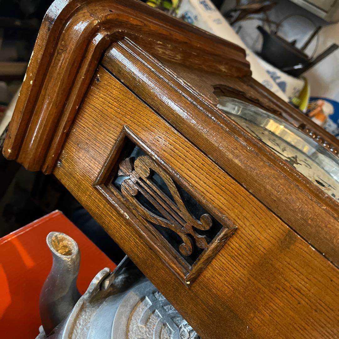 エムズイ時計、横浜エムズイ振り子時計、昭和31年柱時計、ゼンマイ振り子時計