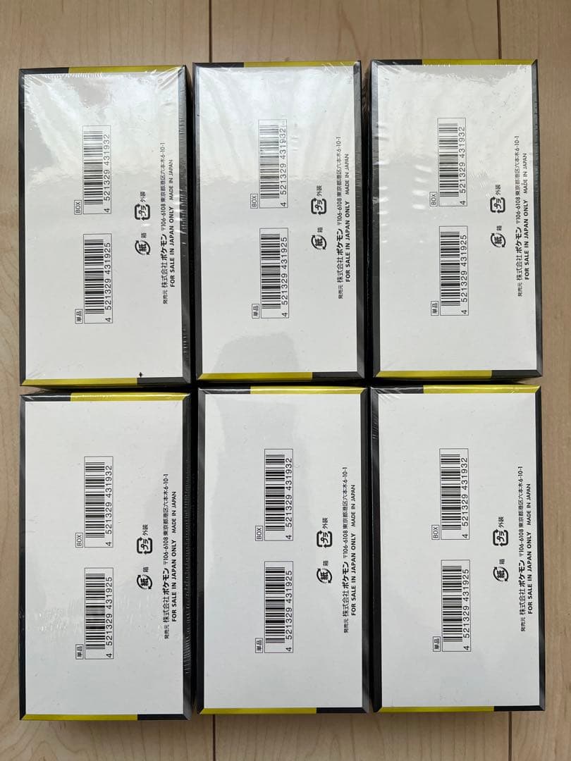 ポケモンカードMEGAドリームEX 6BOX シュリンク付