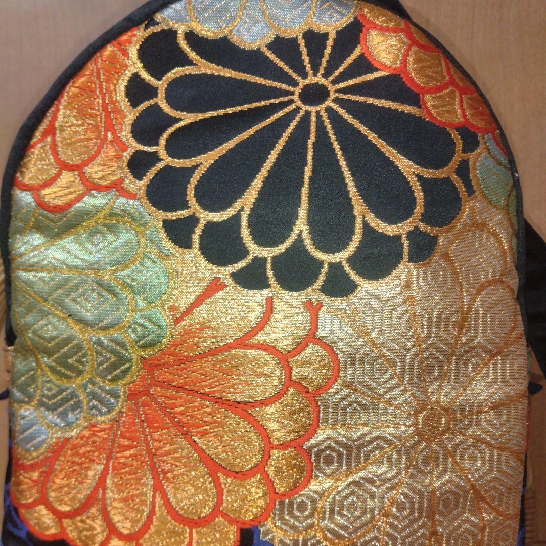 帯リメイク　ボディバッグc 着物メイク