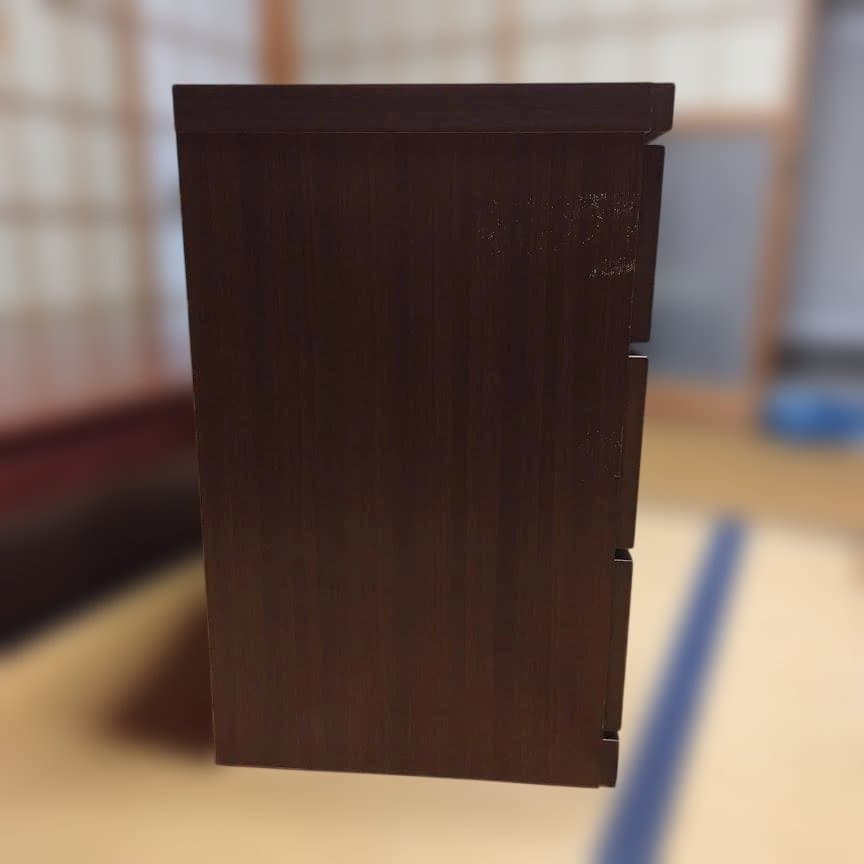 ニトリ ローチェスト　ブラウン