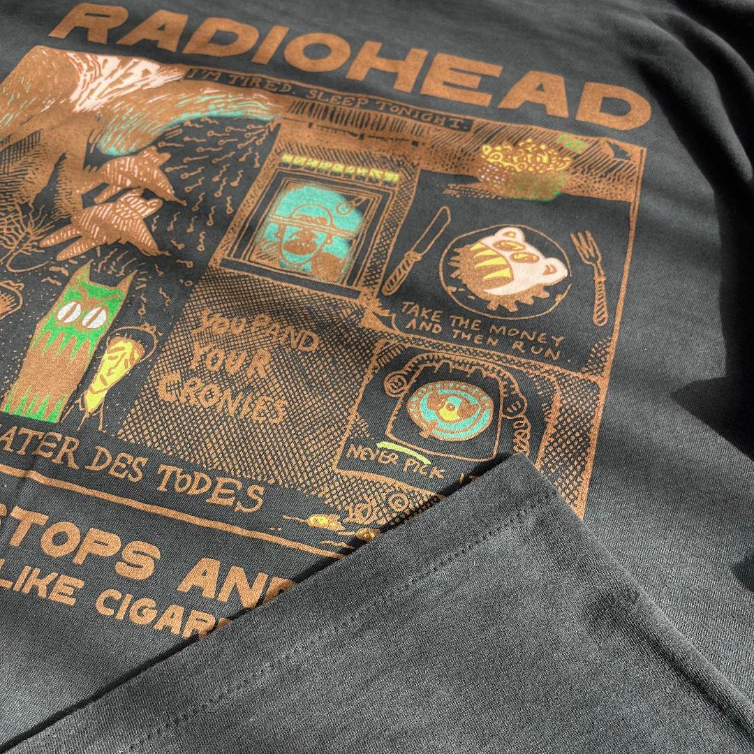 Radiohead レディオヘッド スタンリードンウッドアートワークロンT XL