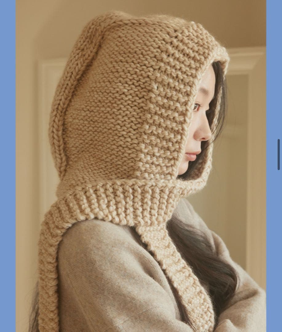 トレカ付 LE SSERAFIM KKUROCHET Hooded Scarf