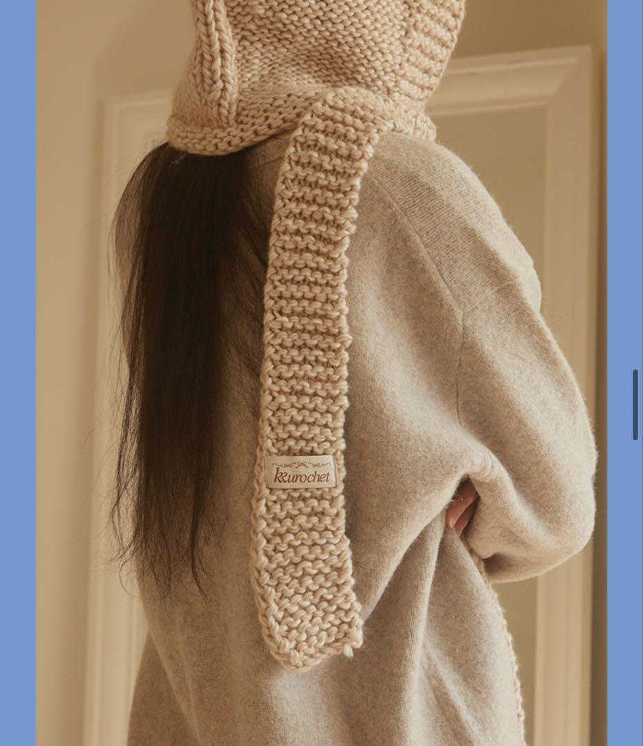 トレカ付 LE SSERAFIM KKUROCHET Hooded Scarf