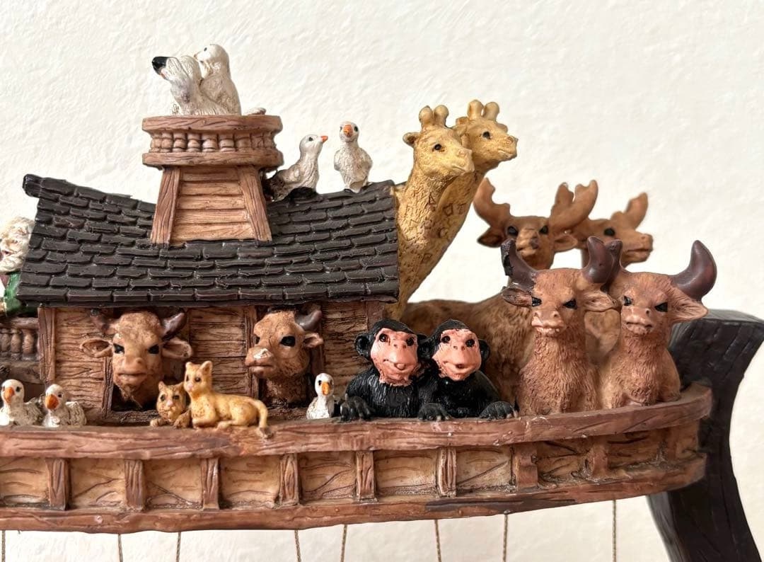 SALE✩.*˚アニマル ブランコ 舟 インテリア置物 オブジェ