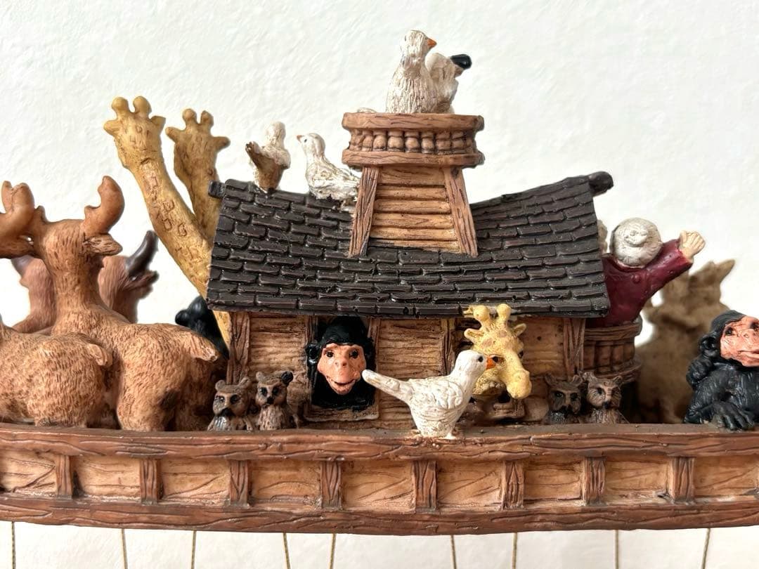 SALE✩.*˚アニマル ブランコ 舟 インテリア置物 オブジェ