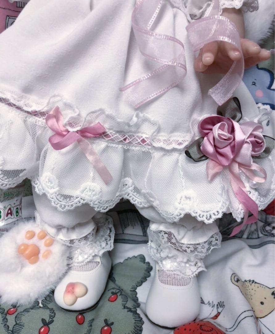 リペイント　フルビニール　リボーンドール　猫ちゃん♡