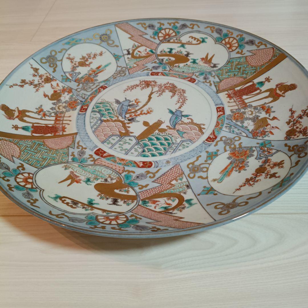 古伊万里 　大皿　飾皿　木箱あり