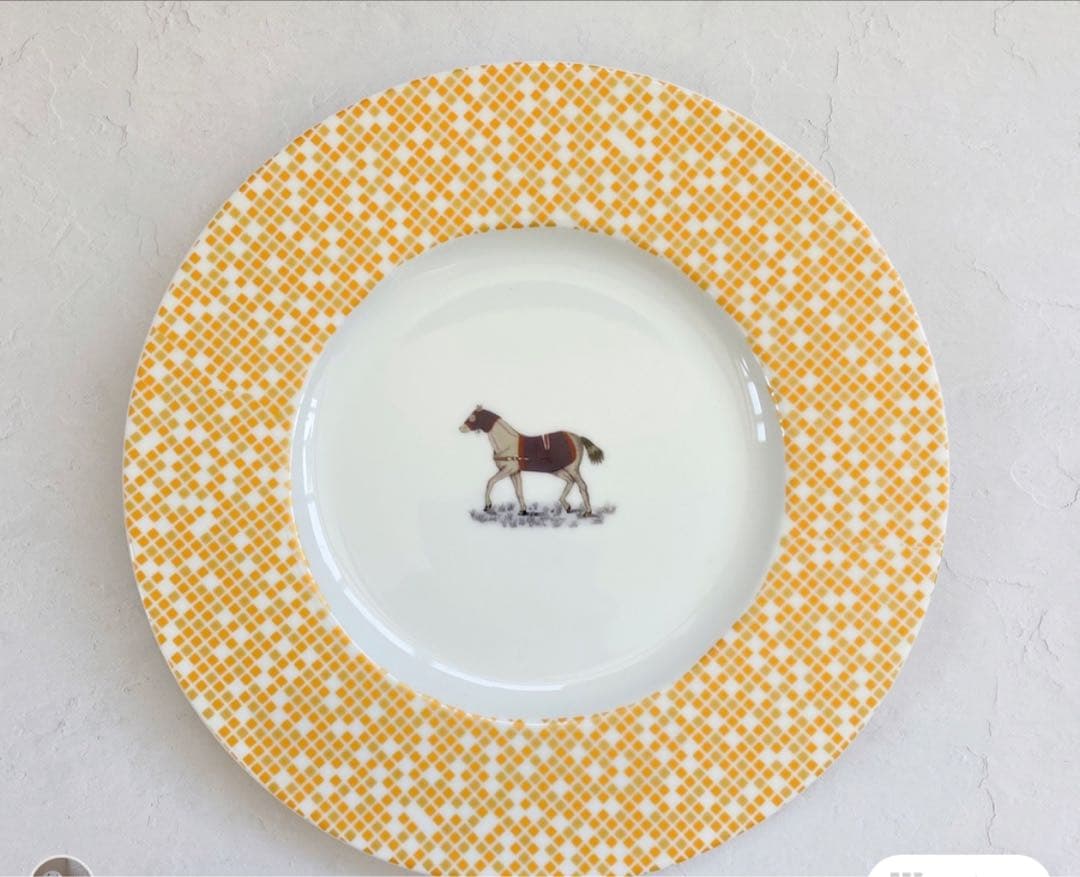 【新品/未使用】ポーセラーツ/ラウンドプレート・深皿セット