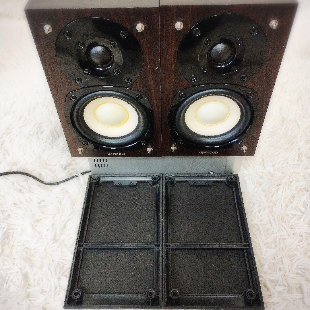 訳あり　KENWOOD ミニコンポ　R-K531 スピーカー付き