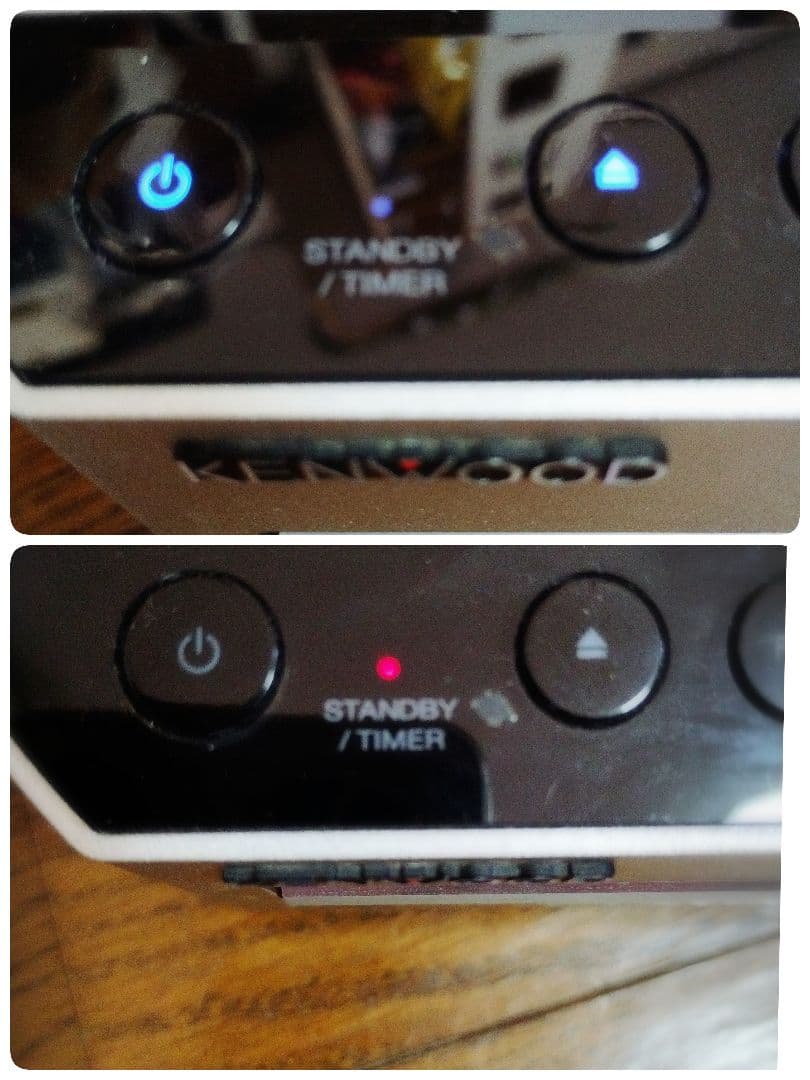 訳あり　KENWOOD ミニコンポ　R-K531 スピーカー付き