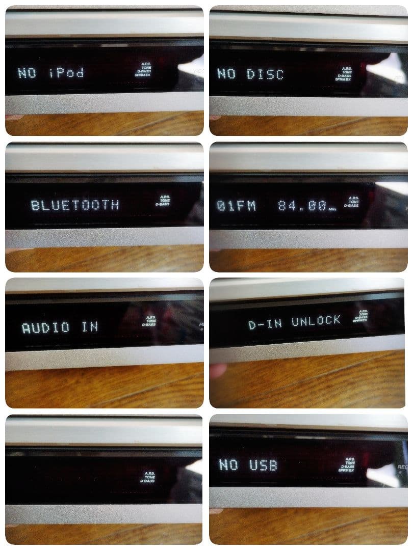 訳あり　KENWOOD ミニコンポ　R-K531 スピーカー付き