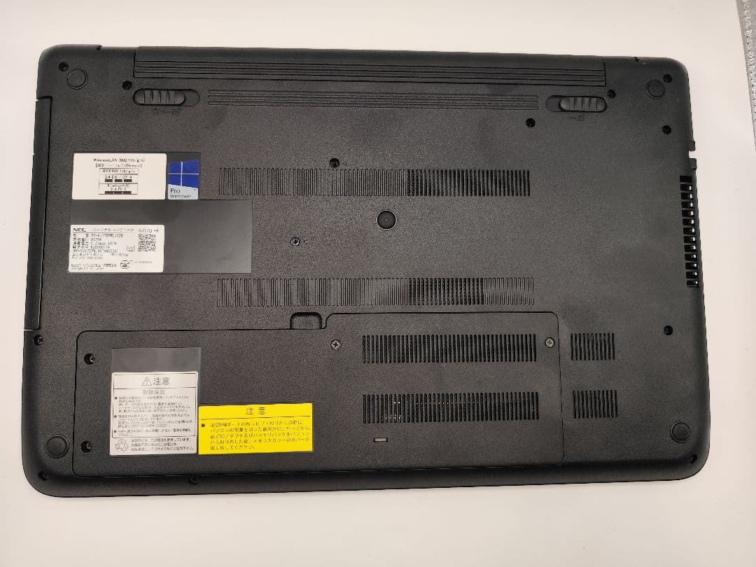 Windowsノート本体 NEC VersaPro VJ17EF-N 3215U 8GB SSD128GB