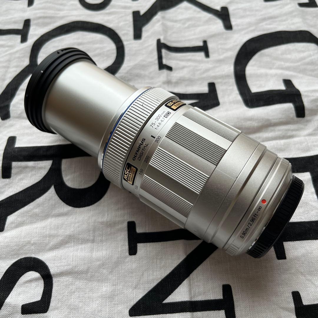 望遠レンズ OLYMPUS M.Zuiko 75-300mm