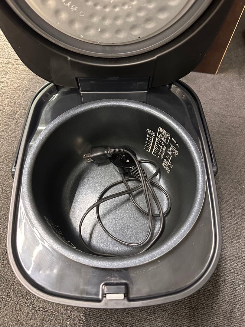 【2023年製】アイリスオーヤマ 炊飯器 5.5合 RC-MA50AZ-B 黒