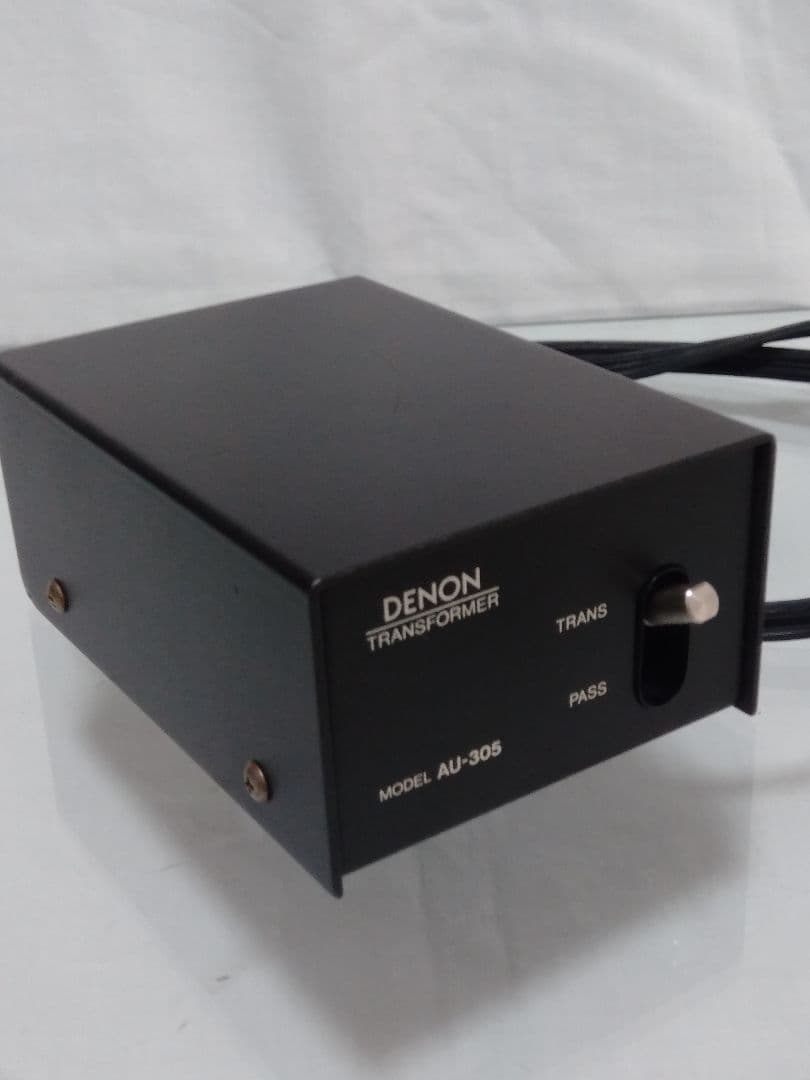 デノン MC(DL-103等)用 昇圧トランス AU-305 パスSWが使い安い
