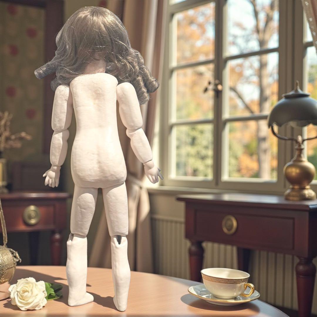 焼きみかん ビスクドール アーテー グリーン ピンク ロングドレス ボネ