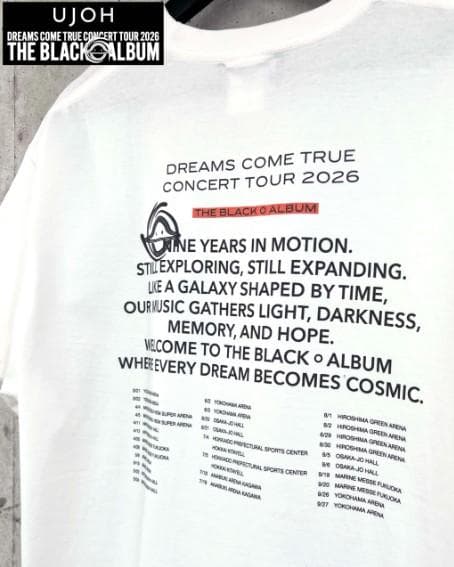 UJOH DREAMS COME TRUE Tシャツ XL ホワイト
