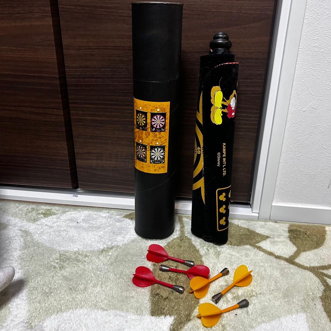 希少　ミッキーマウス ダーツボードとダーツセット